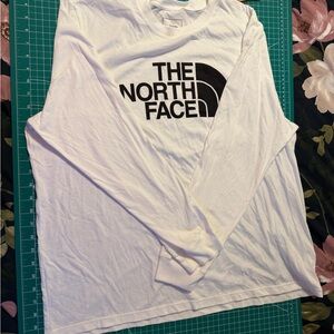 The North Face white Long Sleeve Shirt